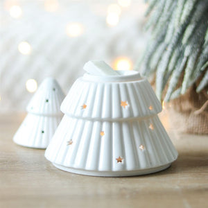 White  Christmas  tree Burner