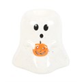 Ghost Shaped Oil Burner with Pumpkin