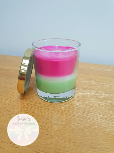 Watermelonade scented soy candle