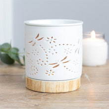 Load image into Gallery viewer, Dragonfly matte  ceramic oil burner