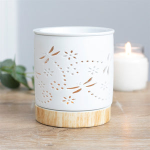 Dragonfly matte  ceramic oil burner